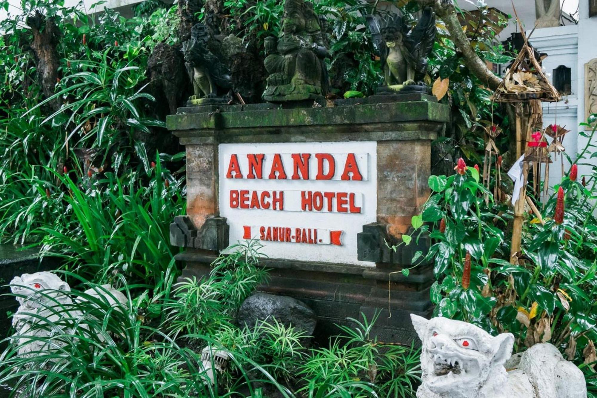 Urbanview Hotel Ananda Beach Sanur Bagian luar foto